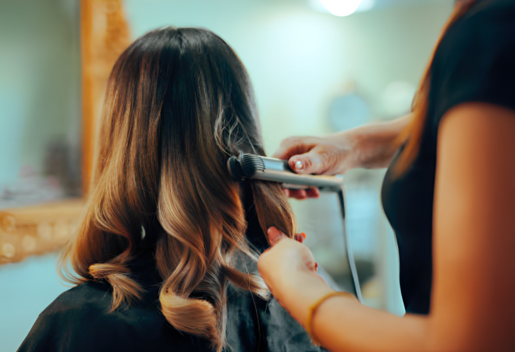 Mèches en l'hair